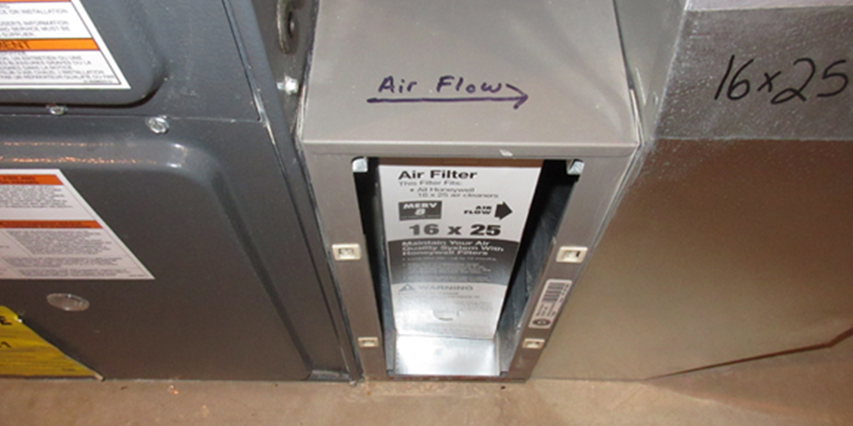 Air flow deals on furnace